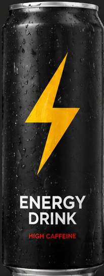 Energy drink can